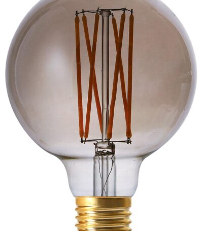 Elect LED Filament, Globe Smoke 95mm