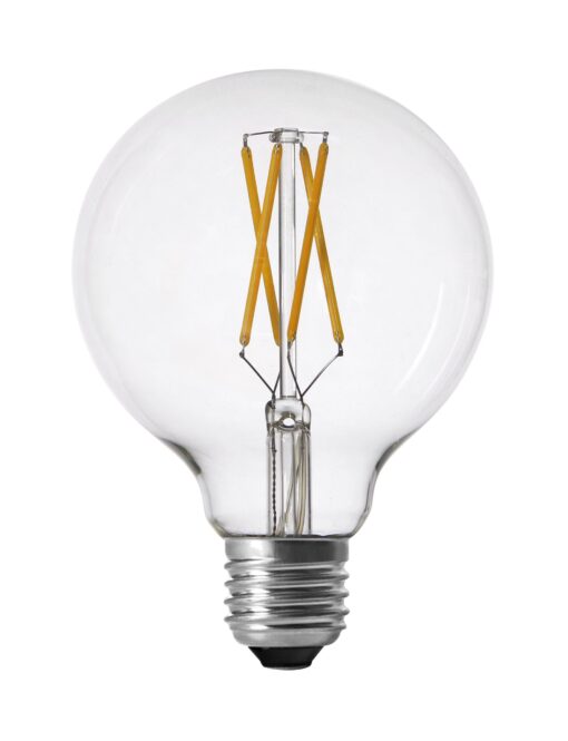 Shine LED Filament, Globe Clear 95mm