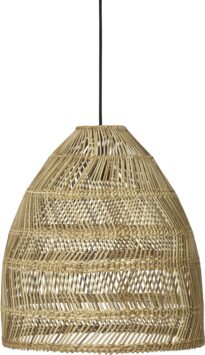 Maja Taklampa, Wicker Natural 53cm