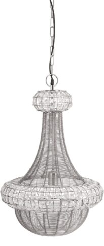 Saba taklampa, Silver 42cm