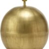 Globe Lampfot, Pale Gold 30cm
