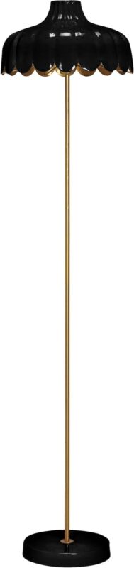 Wells golvlampa, Black/gold 150cm