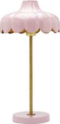 Wells bordslampa, Pink/Gold 50cm